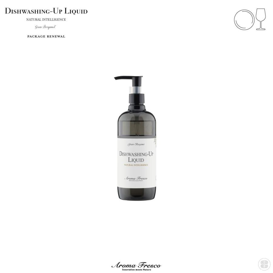 Aroma Fresco/Dishwashing-Up Liquid/Green Bergamot/アロマフレスコ/480ml/台所用洗剤/日本製｜shinwashop