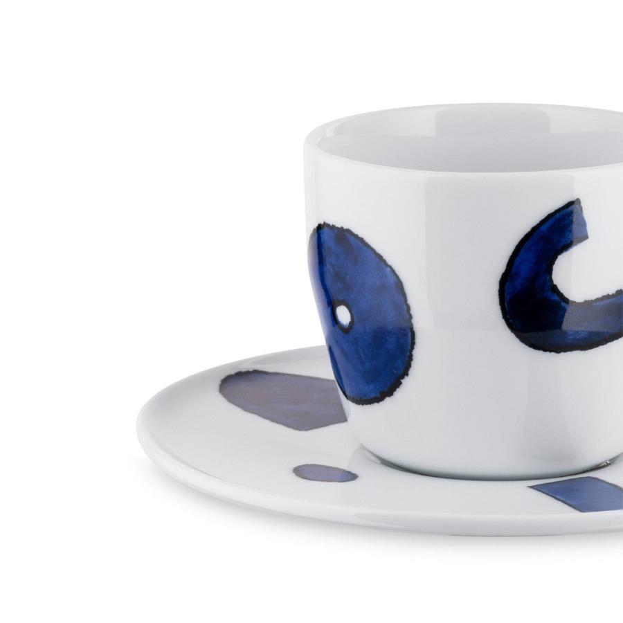 ALESSI アレッシ Itsumo-Yunoki ware ドリップコーヒーカップ＆ソーサー φ15×H8.5cm 容量210cc 柚木沙弥郎 Samiro Yunoki 深澤直人 Naoto Fukasawa カップ |  | 02