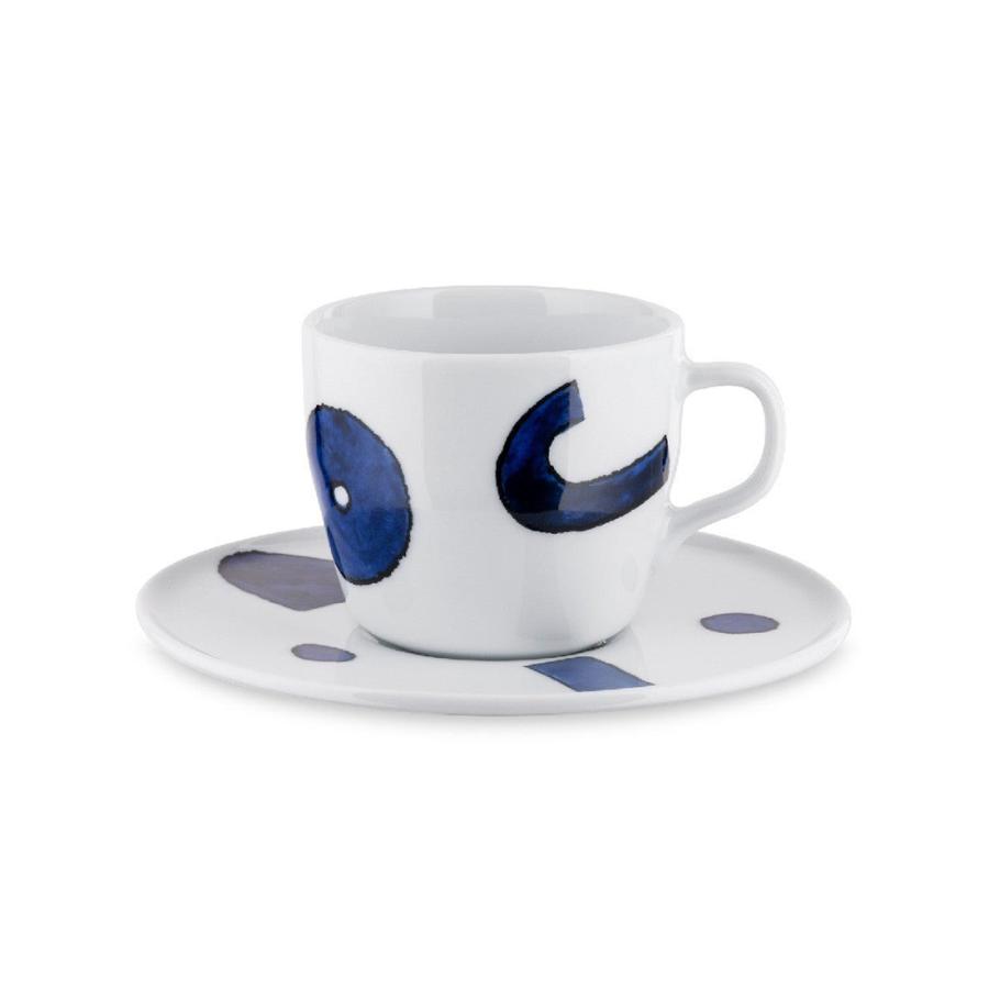 ALESSI アレッシ Itsumo-Yunoki ware ドリップコーヒーカップ＆ソーサー φ15×H8.5cm 容量210cc 柚木沙弥郎 Samiro Yunoki 深澤直人 Naoto Fukasawa カップ |  | 04