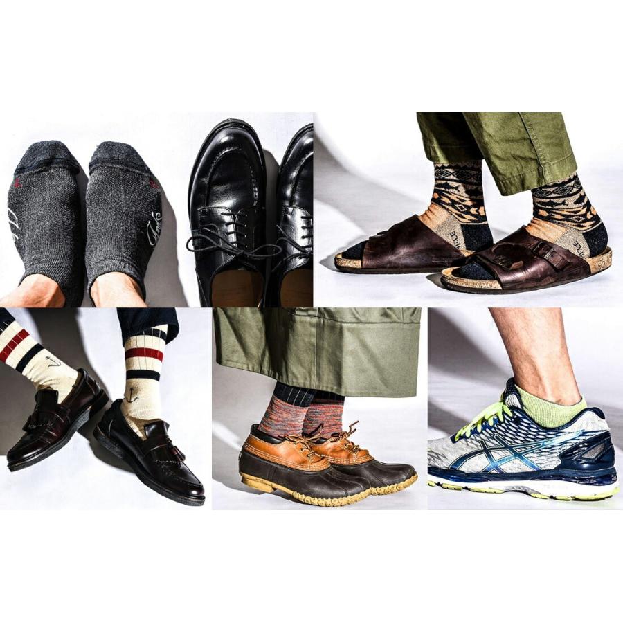 ANDSOX アンドソックス SUPPORT PILE CREW 靴下 ソックス 女性用 男性用 日本製 くつ下 ネコポス発送 |  | 02