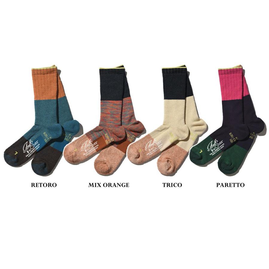 ANDSOX アンドソックス SUPPORT PILE CREW 靴下 ソックス 女性用 男性用 日本製 くつ下 ネコポス発送 |  | 05