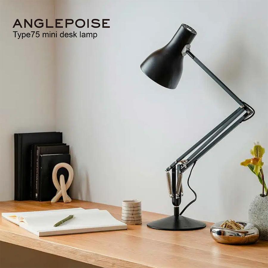アングルポイズ タイプ 75 ミニ ブラック アングルポイズ (ANGLEPOISE) デスクライト タイプ75 ミニ
