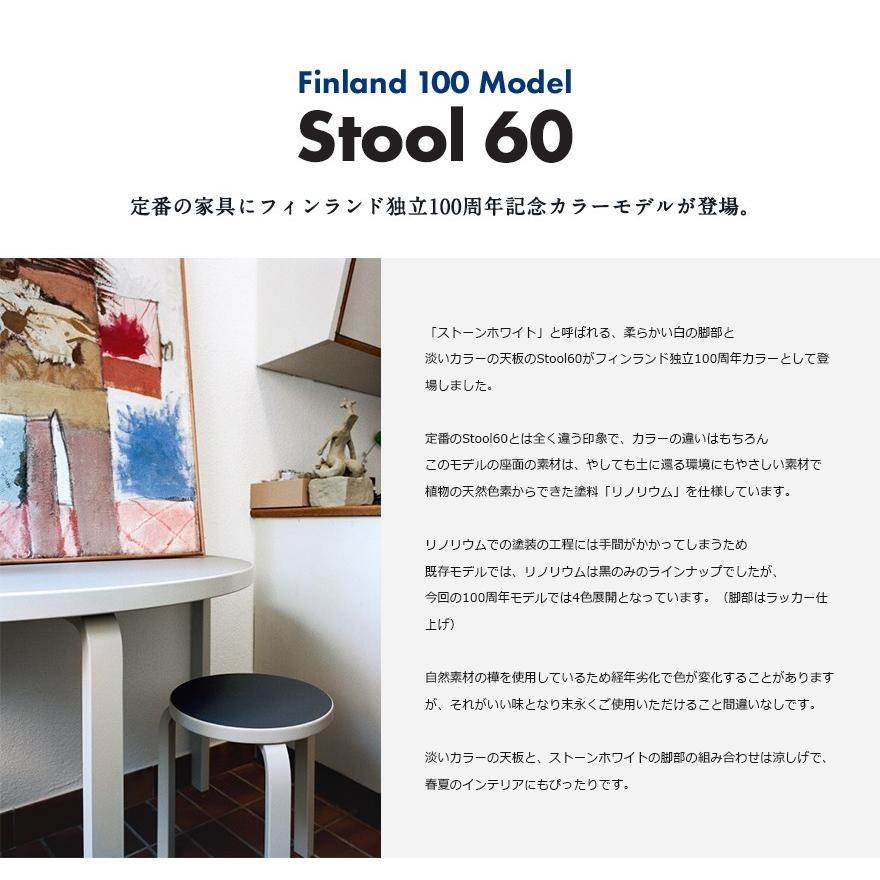 artek アルテック Stool60 スツール60 バーチ 3本足 アルヴァ アアルト
