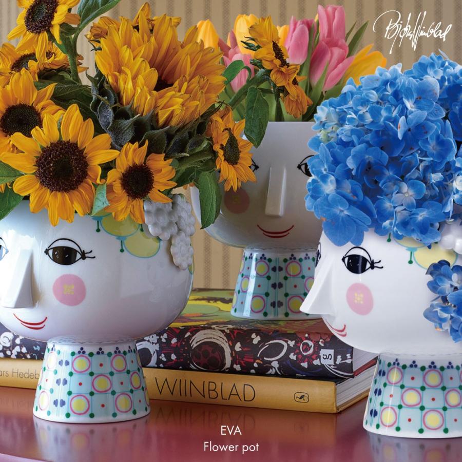 BJORN WIINBLAD ビヨン・ヴィンブラッド Eva Flower pot［56512］ フラワーポット φ15.5cm×H14.5cm 鉢 植木鉢 観葉植物 花 |  | 03