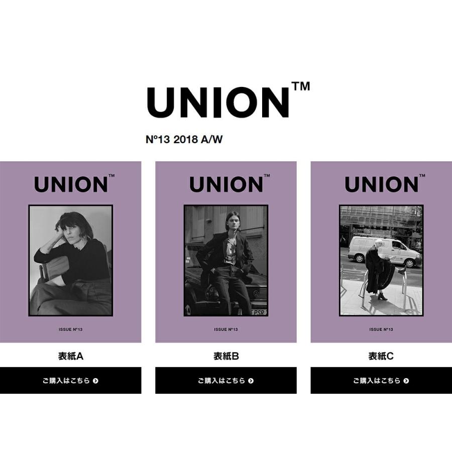 UNION ユニオン issue.13 Cover B カバーB No,13 2018 A W Daniela Kocianova 写真集 フォトブック ISBN：978-4-9909193-2-0 |  | 04