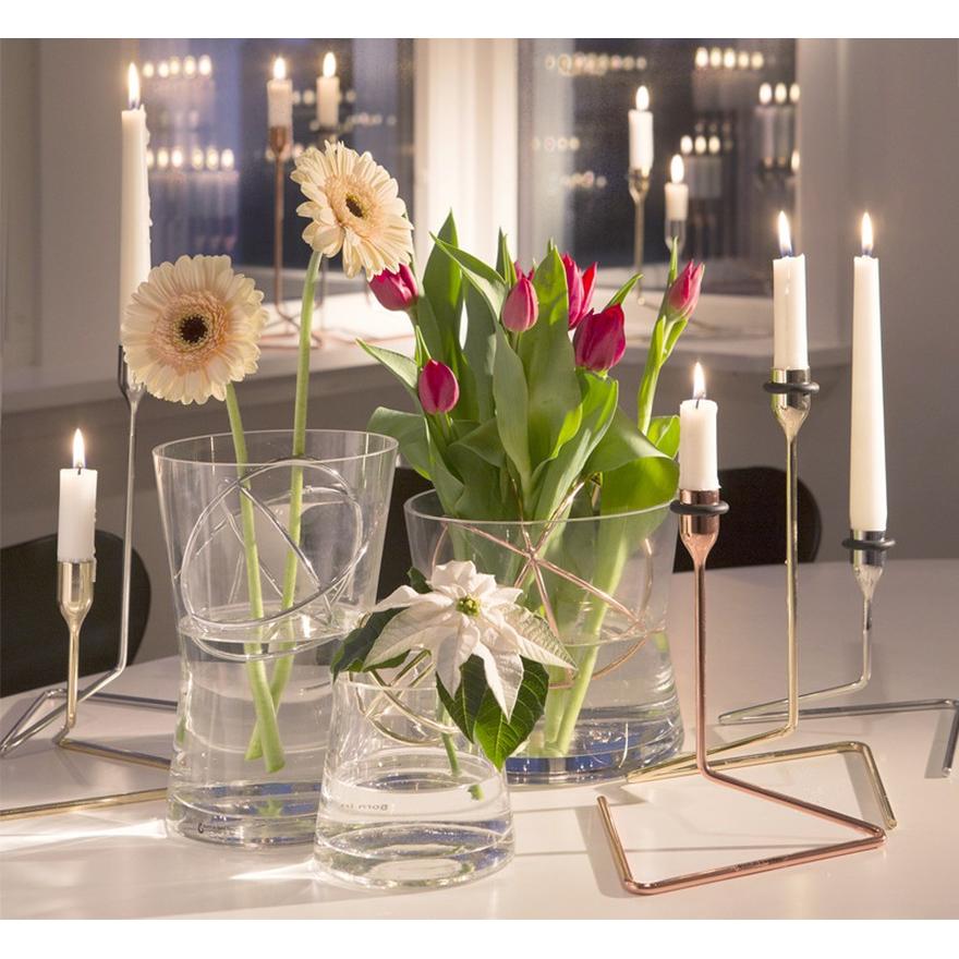 Born in Sweden ボーンインスウェーデン SPHERE VASE Sサイズ 7340182 スフィアベース シンプル 花器 ガラス 花瓶 北欧の画像