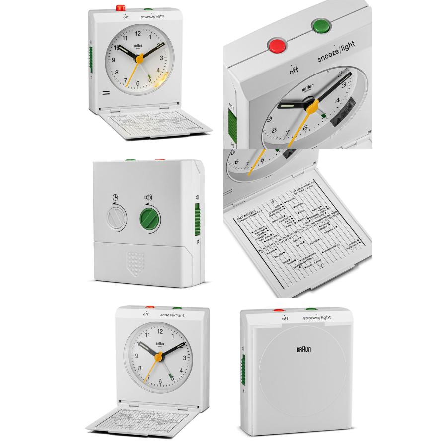 BRAUN ブラウン BC05 Travel alarm clock Dieter Rams ディーター