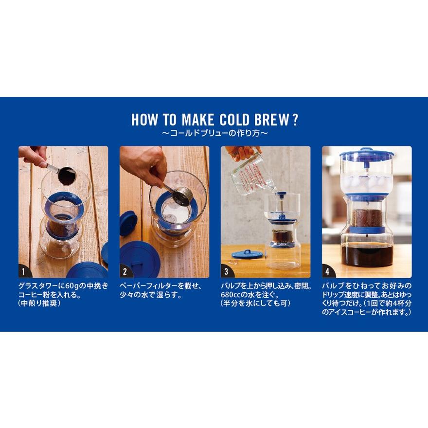 未開封品　Cold Bruer コールドブルーアー　アイスコーヒーメーカー クリアランス カフェ コーヒー アイスコーヒー 水出しコーヒー