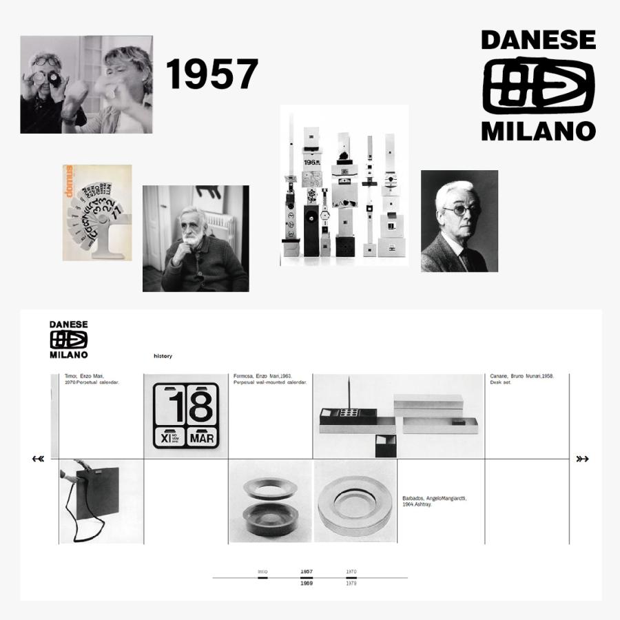 DANESE ダネーゼ Enzo Mari エンツォ・マーリ Due,la Pera デュエ・ラ 
