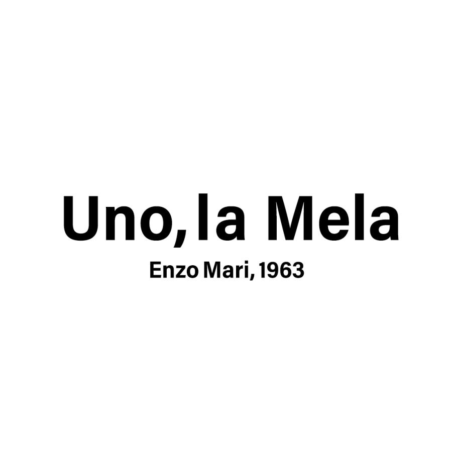 DANESE ダネーゼ Uno,la Mela ウーノ・ラ・メラ Enzo Mari DANESE ダネーゼ Uno,la Mela ウーノ・ラ・メラ Enzo Mari