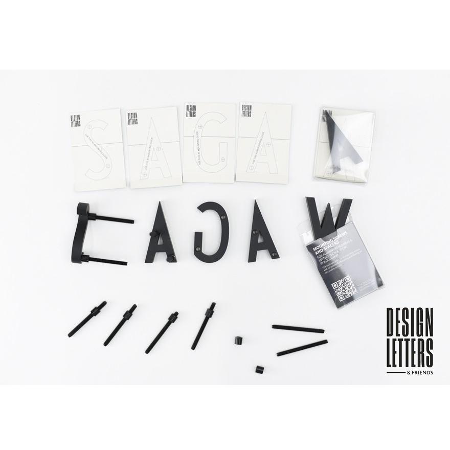 DESIGN LETTERS Architect Letters アーキテクト レターズ 5cm N-Z