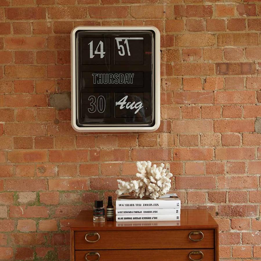 Established&Sons Font Clock エスタブリッシュドアンドサンズ フォントクロック 置き時計 卓上時計 壁掛け時計 ぱたぱた時計 |  | 03