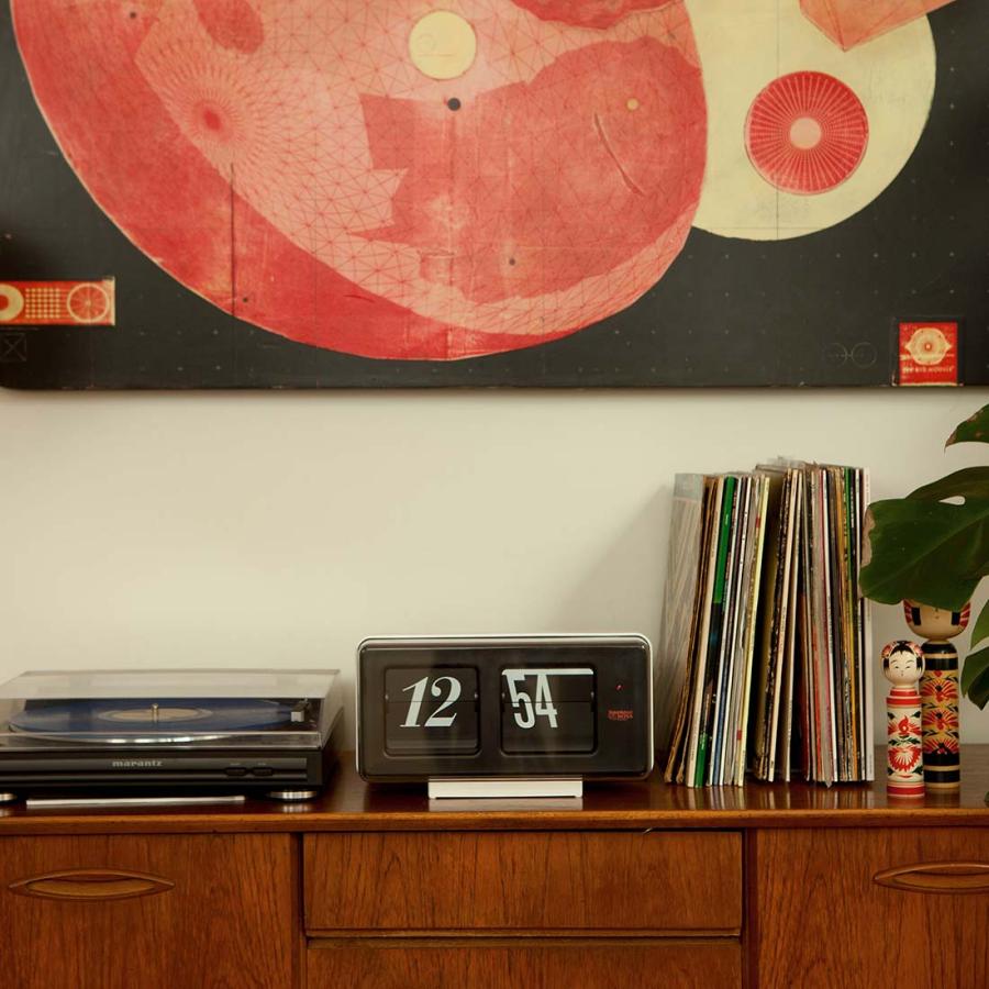 Established&Sons Font Clock エスタブリッシュドアンドサンズ フォントクロック 置き時計 卓上時計 壁掛け時計 ぱたぱた時計 |  | 04