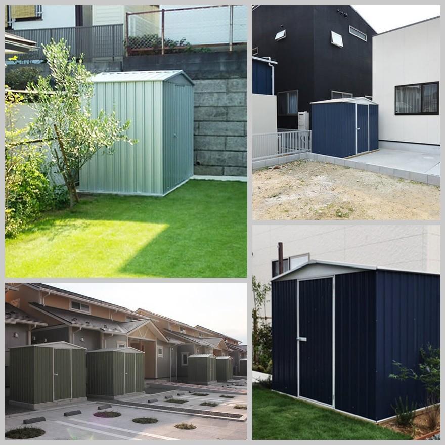 代引き不可 クーポン対象外商品　EURO SHED ユーロ物置　検品サービス　FRONT ENTRY 2314F1 屋外収納庫 小屋 自転車 置き場 サイクルハウス バイクガレージ_5