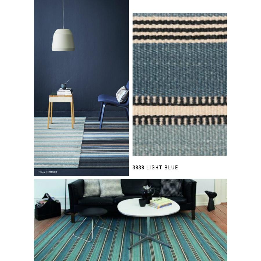 FABULA LIVING ファビュラ リビング】Thuja Light Blue 80x200cm ラグ