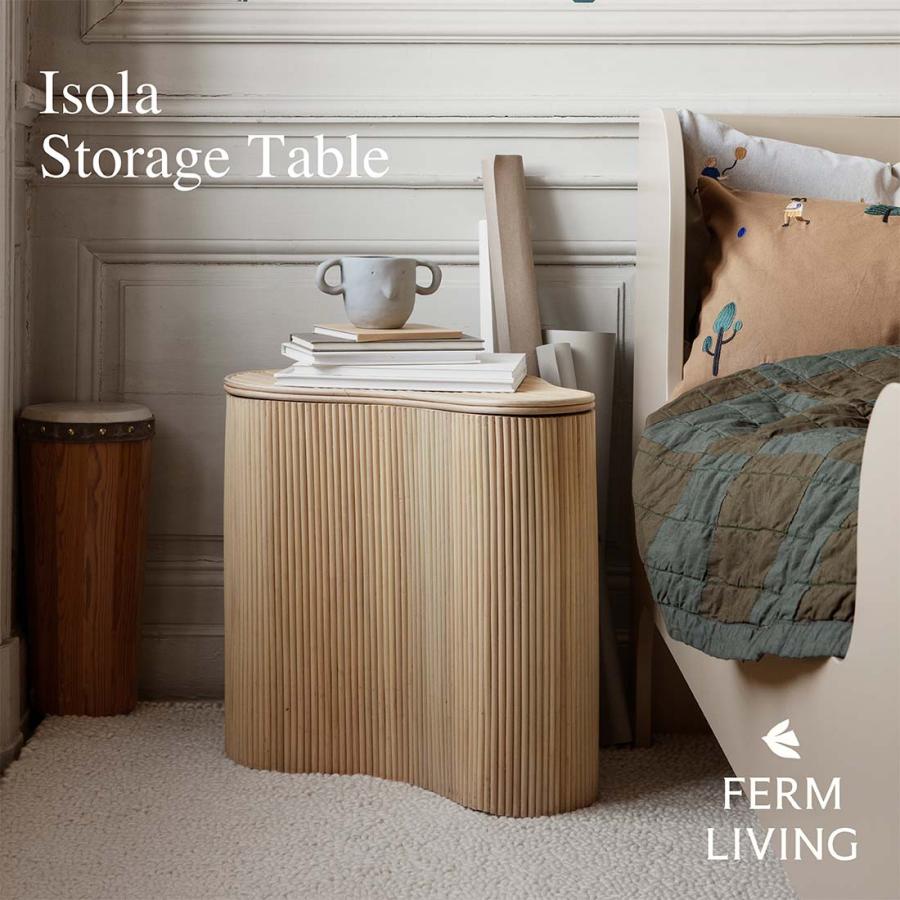 ferm LIVING ファームリビング Isola Storage Table イソラストレージ