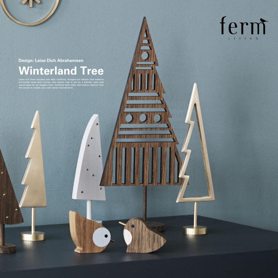 ferm LIVING ファームリビング　 Winterland Tree ウィンターランドツリークリスマス 飾り 木製 リビング 収納 北欧  インテリア 小物入れ : fermliving-5704723008842 : ShinwaShop - 通販 - Yahoo!ショッピング