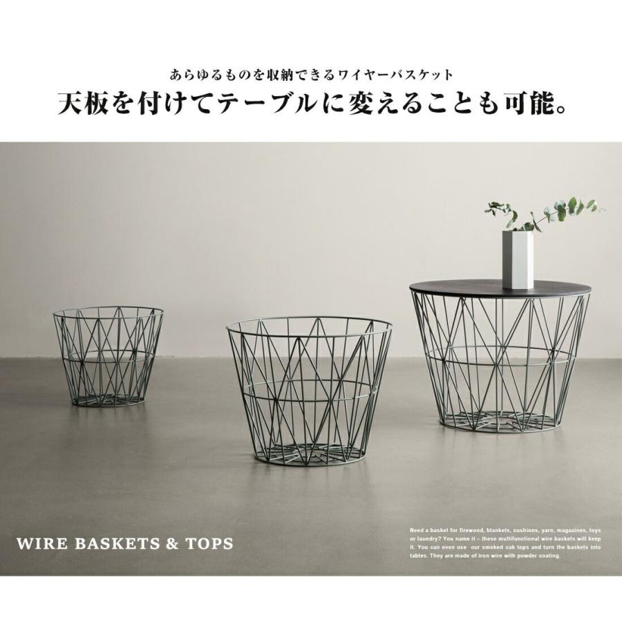 ●●ferm LIVING  ファームリビング　 Wire Basket L ワイヤーバスケット 洗濯かご｜shinwashop｜04