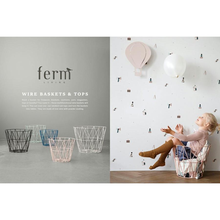 ●●ferm LIVING  ファームリビング　 Wire Basket L ワイヤーバスケット 洗濯かご｜shinwashop｜07