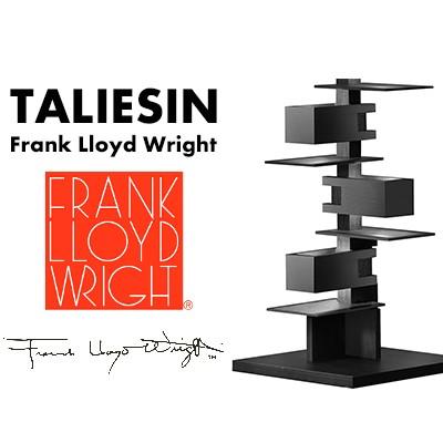 Frank Lloyd Wright TALIESIN4 Black フランク・ロイド・ライト タリアセン4 フロアランプ 照明 ライト 照明器具 322S7349｜shinwashop