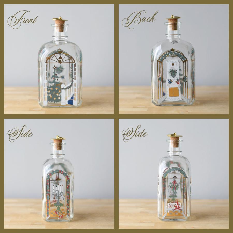 ホルムガード　クリスマスボトル　2001 エンジェル リキュールボトル　ガラス ホルムガード クリスマスボトル 2001 エンジェル リキュールボトル