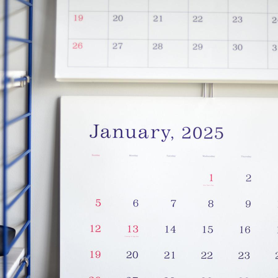 ANDO GALLERY 葛西薫 2025年カレンダー 単品 令和7年 壁掛け ANDO GALLERY 葛西薫 2025年カレンダー 単品 令和7年 壁掛け