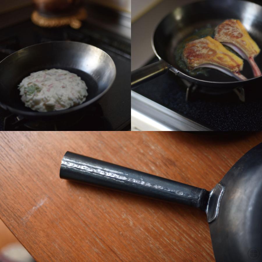 木屋 きや 打出しフライパン 24cm 山田工業所 神奈川県 日本製 Made in