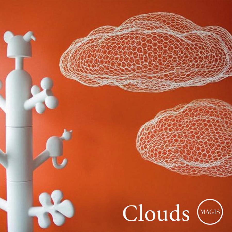 MAGIS マジス Clouds クラウド アート オブジェ モビール ワイヤー 雲 天井吊り下げ 空中 子ども | MAGIS