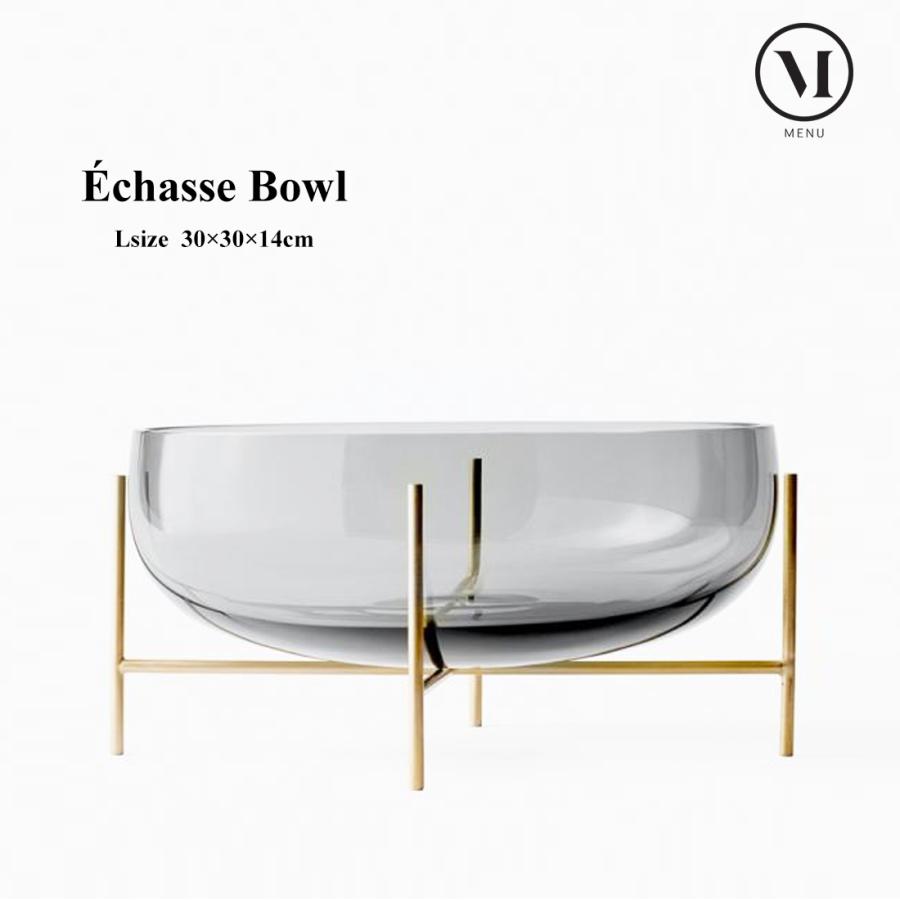 保障できる Menu Echasse Bowl L スモーク イシャスベース メニュー Br30 30 14cm 北欧 インテリア プレゼント 流行に Www Fuxin Co Ke