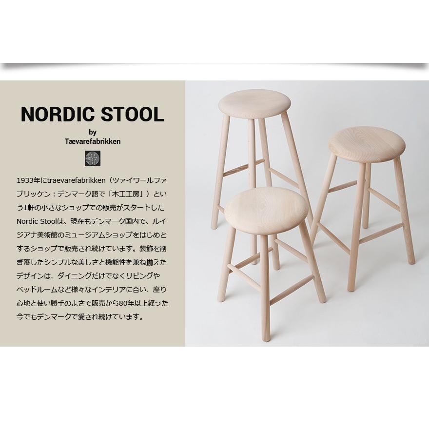 NORDIC STOOL/ノルディックスツール Medium by Traevarefabrikken ツァイワールファブリッケン/木製/椅子/デンマーク/スツール