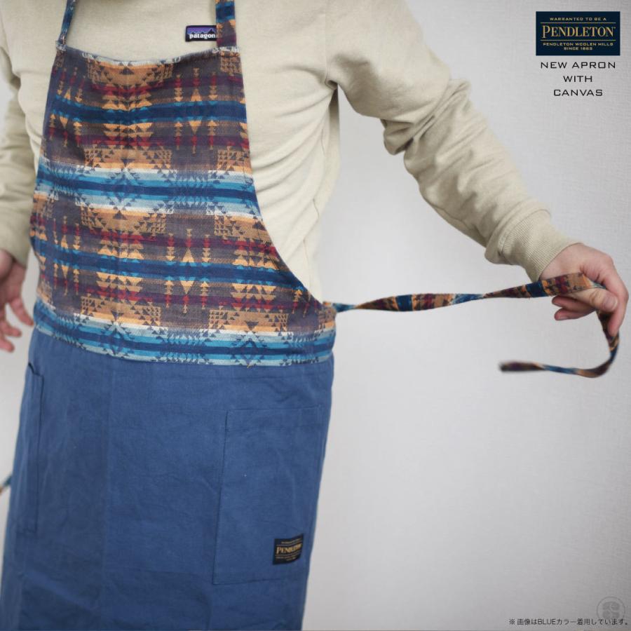 PENDLETON New Apron with Canvas ペンドルトン ニュー・エプロン・ウィズ・キャンバス アウトドア クッキング コットン |  | 03