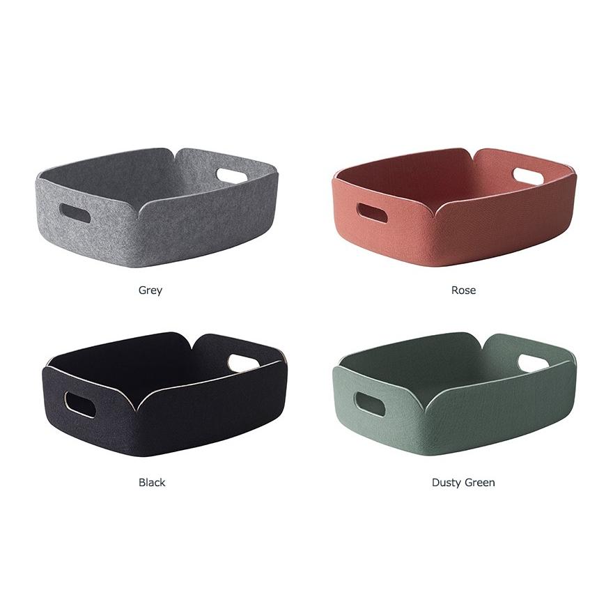①muuto restore tray ムート リストアトレイ バスケット 北欧