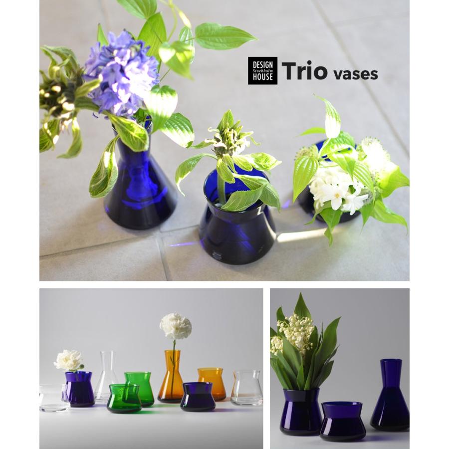 Design House Stockholm/トリオベース Trio base 花瓶 3点セット 花瓶/花器/水差し/ガラス/北欧/デザインハウスストックホルム｜shinwashop｜03