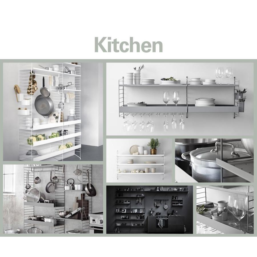 string system shelves 3-pack 78×20cm ストリングシステム組立パーツ