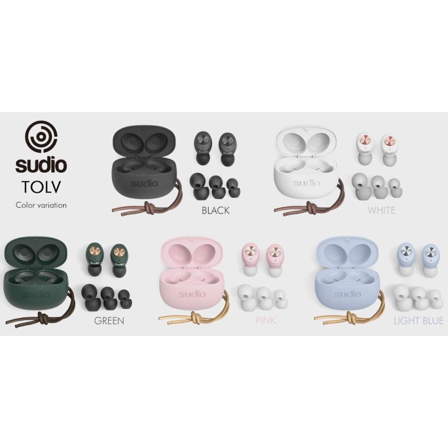 SUDIO/スーディオ TOLVワイヤレスイヤフォンBluetooth 5.0 対応
