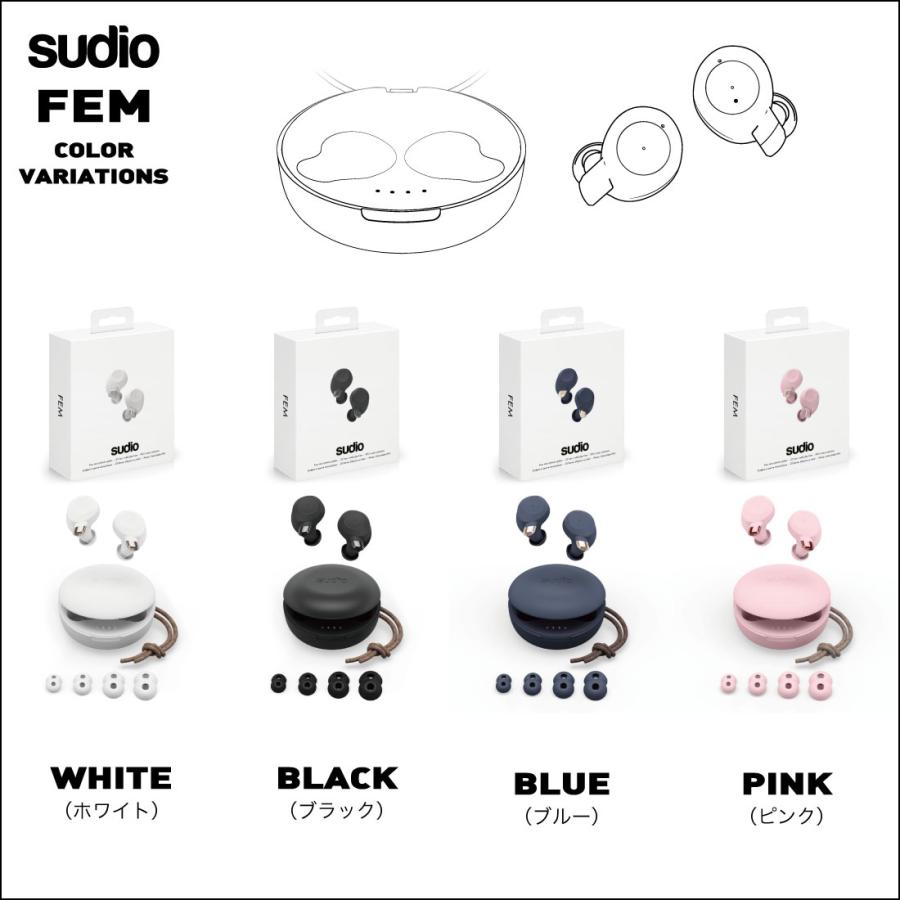 【専用ページ】sudio FEM    スーディオ　フェム SUDIO スーディオ FEM（フェム）ワイヤレスイヤフォン Bluetooth5.0
