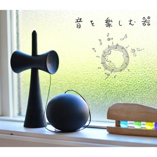 Timbre ティンブレ けん玉 音の器 OTOnoUTSUWA 鈴木康広デザイン KD001-BK |  | 05