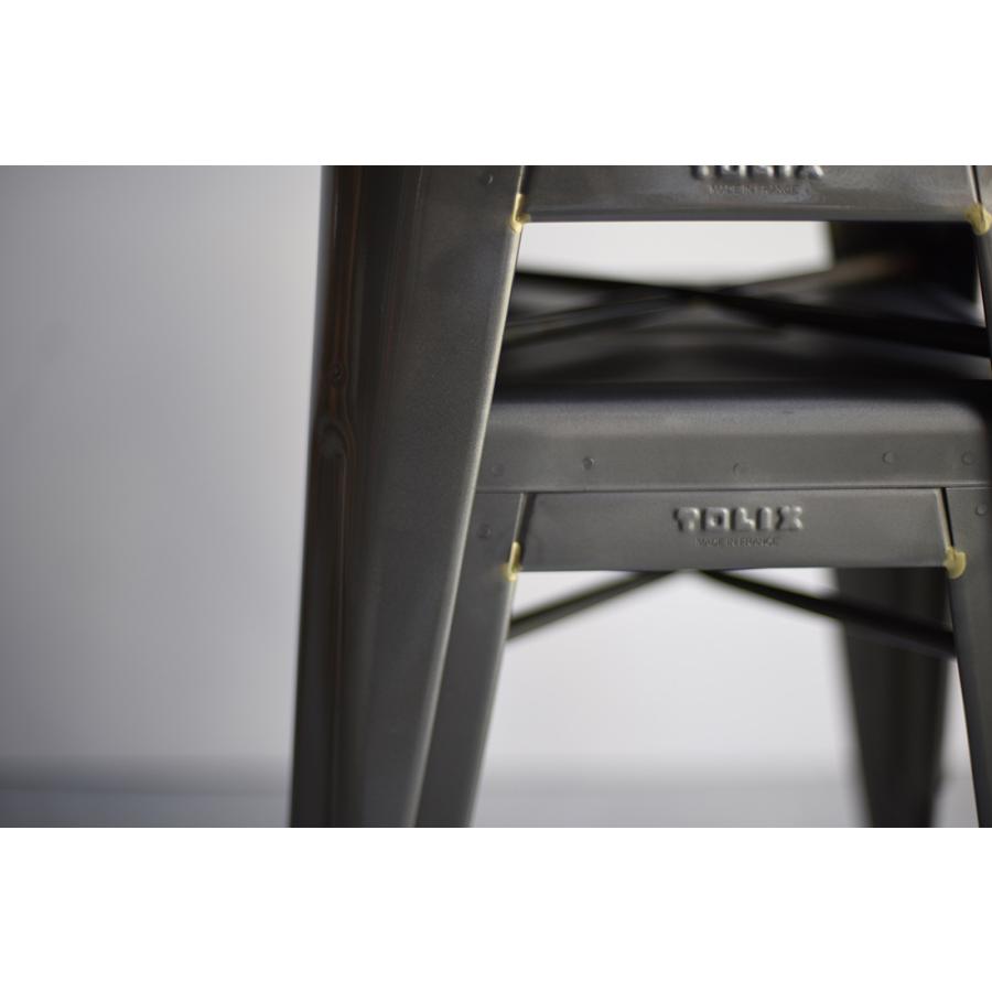 Tolix トリックス H 45 Stool Raw Steel Hスツール ロースチール Tolix トリックス H 45 Stool Raw Steel Hスツール ロースチール
