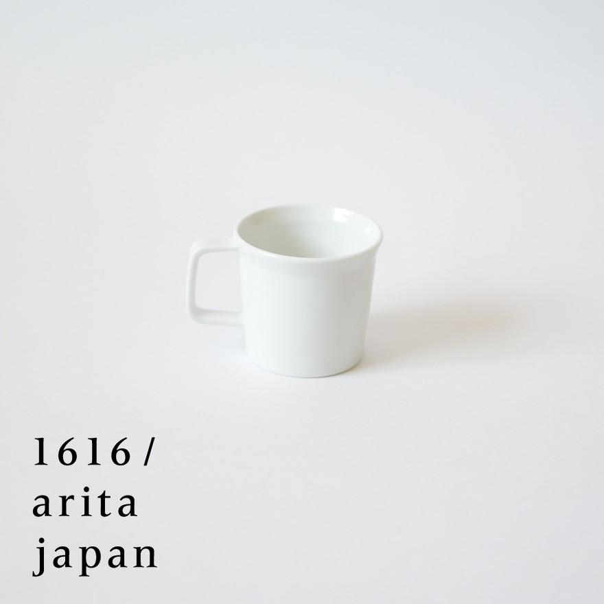 ●●有田焼/磁器　1616/arita japan TY EspressoCup w Handle White　TYエスプレッソカップw.ハンドルホワイト　柳原照弘デザイン/ コーヒー/TYパレス｜shinwashop