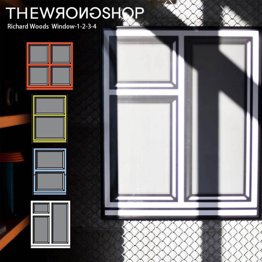 WRONGSHOP ロングショップ Window ウィンドウ Richard Woods リチャード・ウッズ ポスター アート イラスト Poster | 