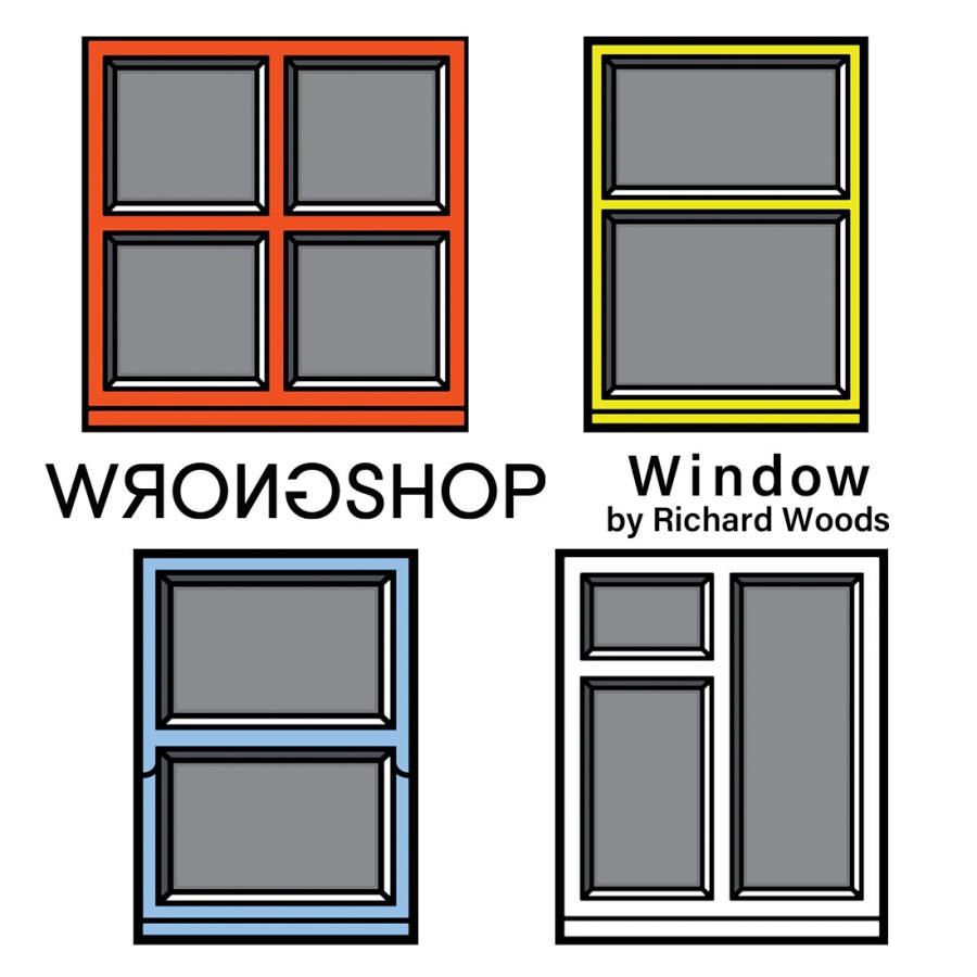 WRONGSHOP ロングショップ Window ウィンドウ Richard Woods リチャード・ウッズ ポスター アート イラスト Poster |  | 01