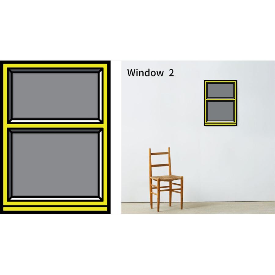 WRONGSHOP ロングショップ Window ウィンドウ Richard Woods リチャード・ウッズ ポスター アート イラスト Poster |  | 06