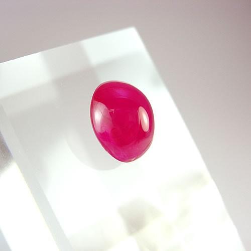 ルビー 6.32ct カボション ジュエリールース ad188の画像