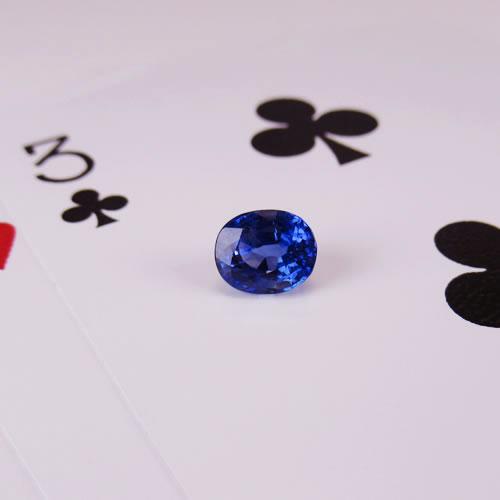 ブルーサファイア 1.68ct ジュエリールース ed793の画像