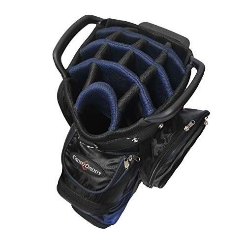 Caddy Daddy Shinydollのcaddy Roadrunner 車輪付きカートゴルフバッグ 車輪付きカートゴルフバッグ ブルー Daddy 本物 Sh07g5n5wc7 Shinydoll