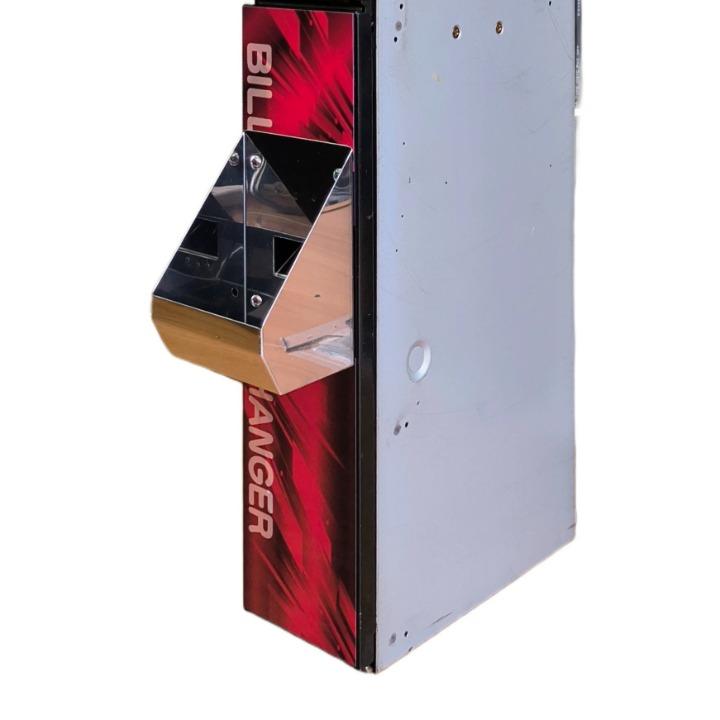 中古】新紙幣対応 スリム両替機 レッド （本体のみ） 新旧1,000円札を