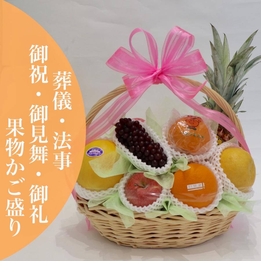 ギフト フルーツ フルーツバスケット 果物 詰め合わせ かご盛 籠盛り 誕生日 御見舞 お見舞い 贈答用 父の日 お供え 送料無料 あすつく対応 のし対応 冷蔵便対応 | 