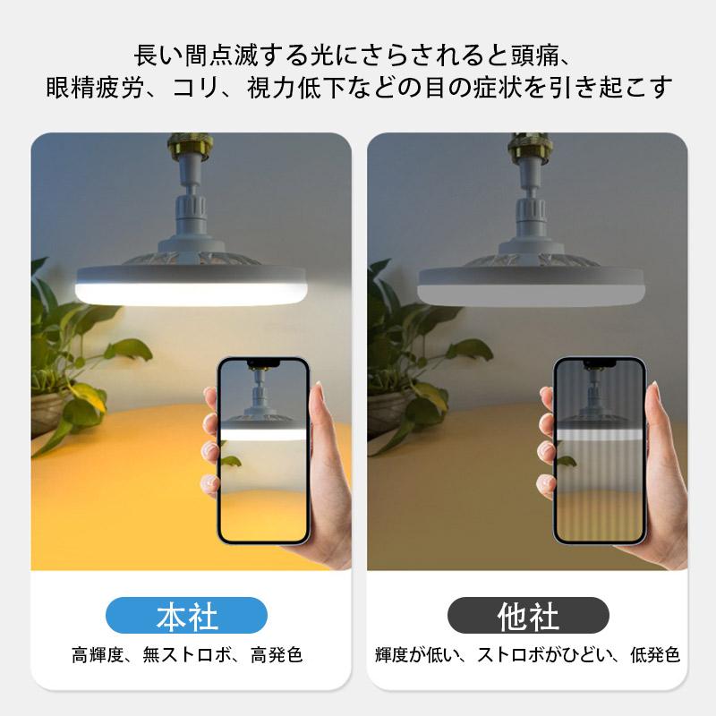 シーリングファンライト 調色調光 LED ファン付き照明 リモコン付き