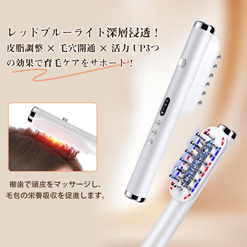 美顔器 電気ブラシ EMS 目元 頭皮 電気針 ヘッドマッサージ 振動 美容