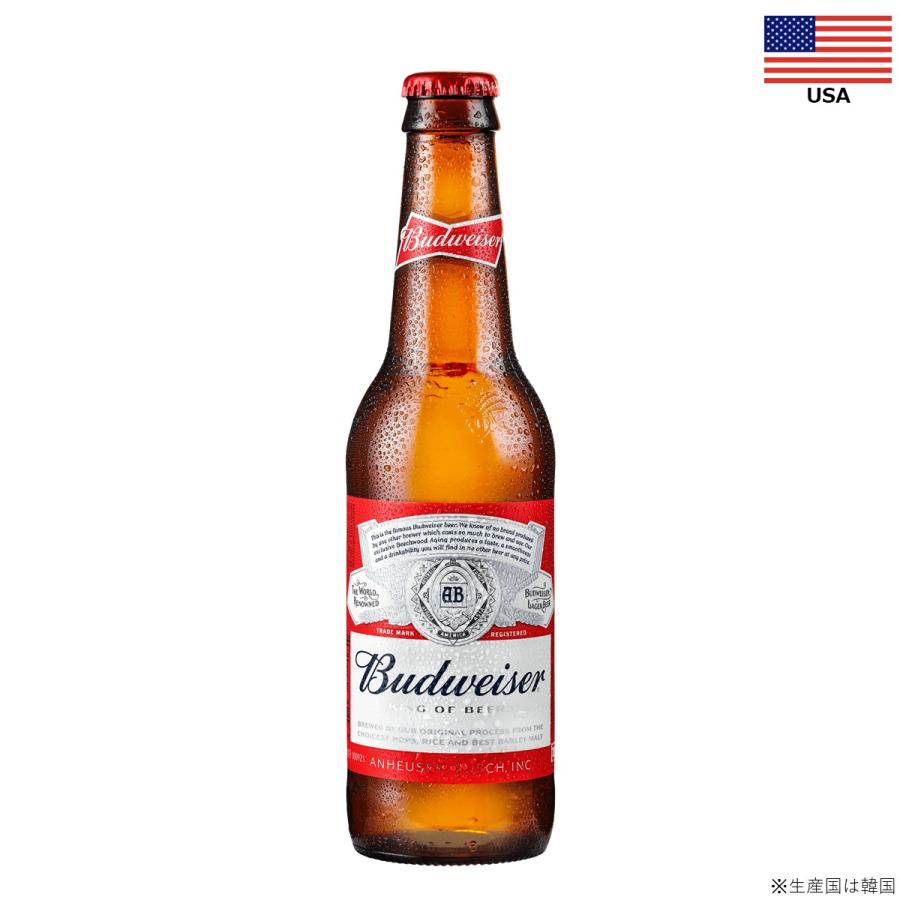 アンハイザー・ブッシュ・インベブ バドワイザー 330ml 瓶 ビール 輸入ビール クラフトビール : ebisu 塩田屋 酒Net - 通販 -  Yahoo!ショッピング